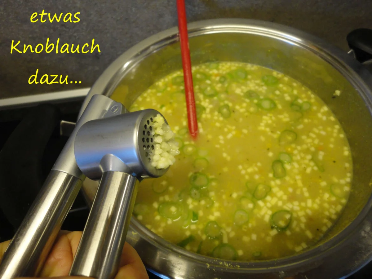 schnelle Gansl Suppe aus Resten - Rezept - Bild Nr. 3321