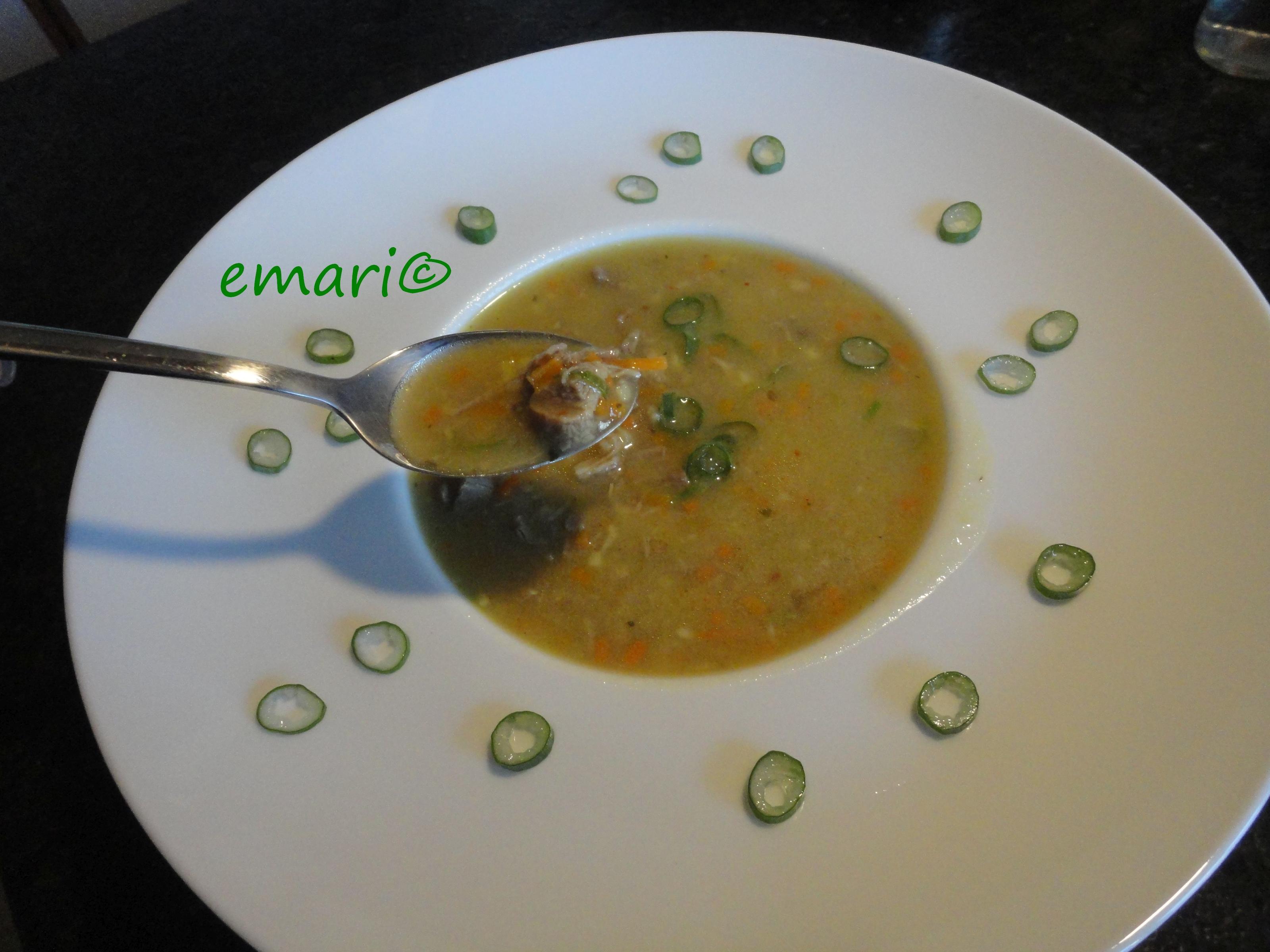 Bilder für schnelle Gansl Suppe aus Resten - Rezept