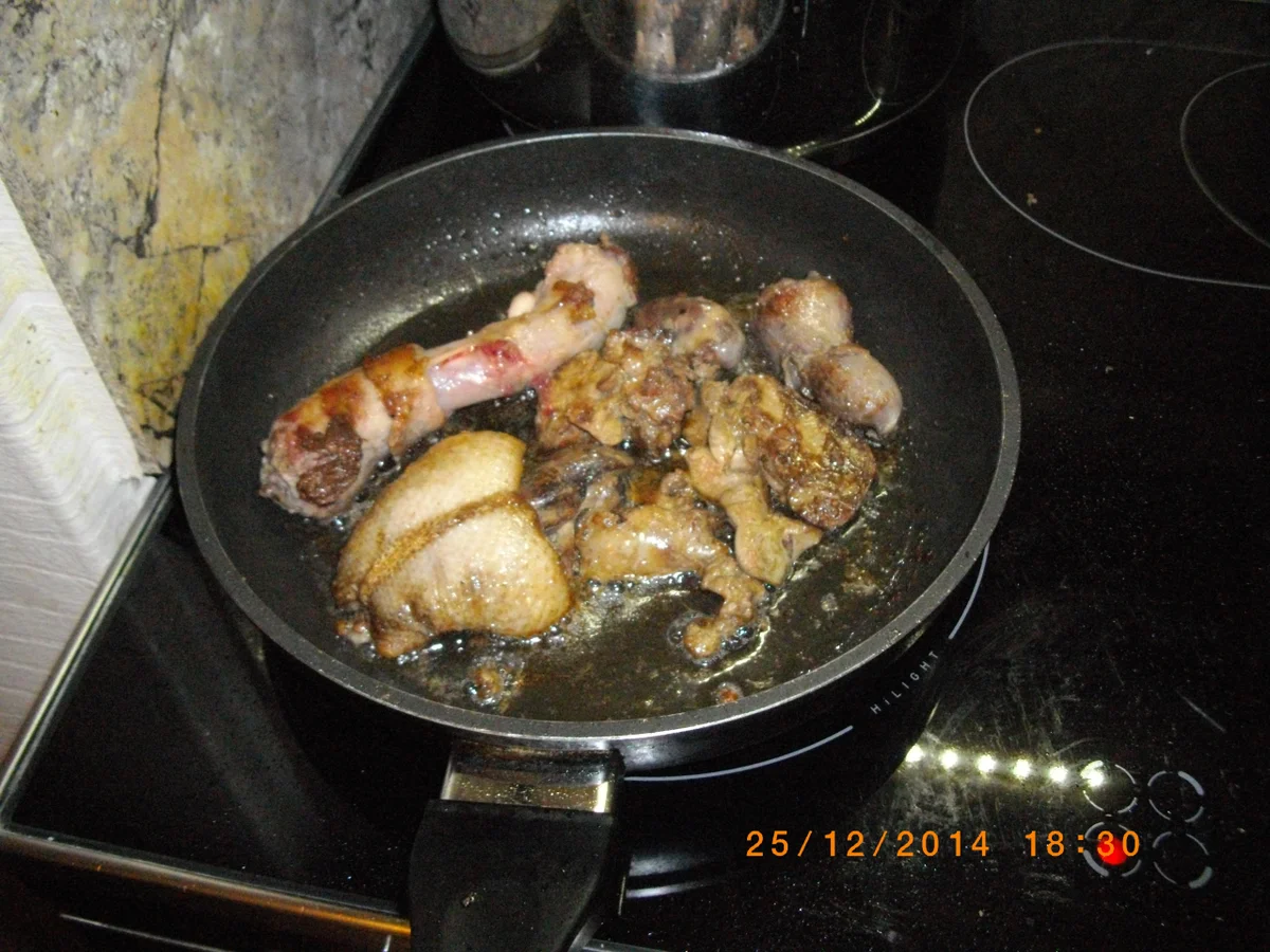 Rezept: Knusprige Ente mit Rotweinsoße und Apfelblaukraut Bild Nr. 3286 Knusprige Ente mit Rotweinsoße und Apfelblaukraut - Rezept - Bild Nr. 3286