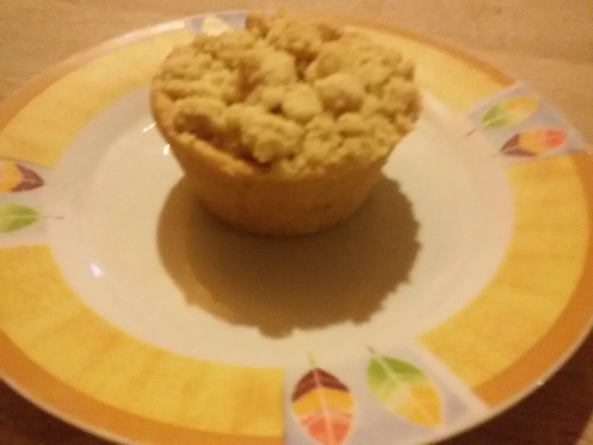 Rezept: Kirschtörtchen mit Streuseln Bild Nr. 3307 Kirschtörtchen mit Streuseln - Rezept - Bild Nr. 3307