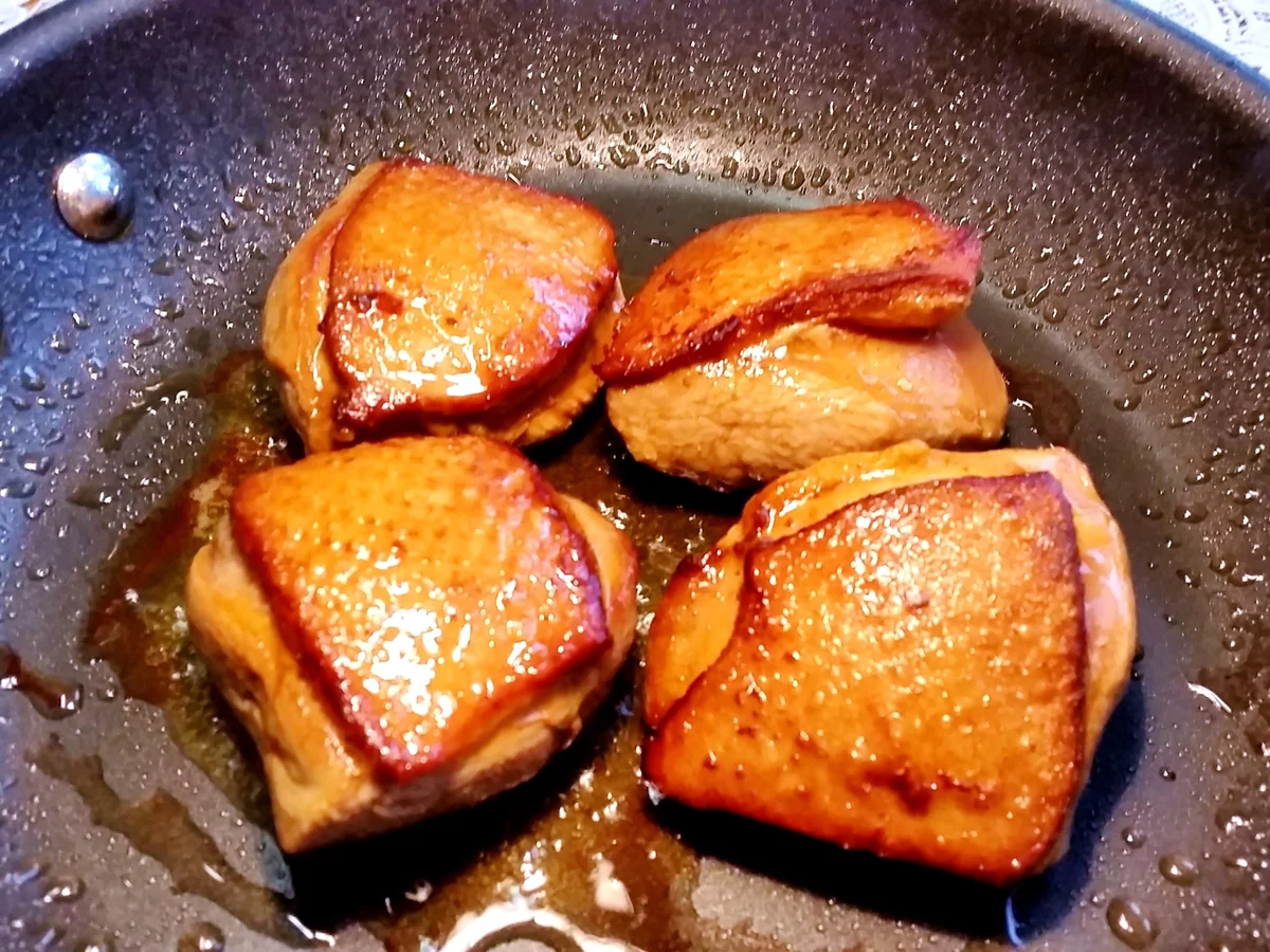 Rosa Entenbrust mit pikanter Cointreau-Soße - Rezept - Bild Nr. 3309