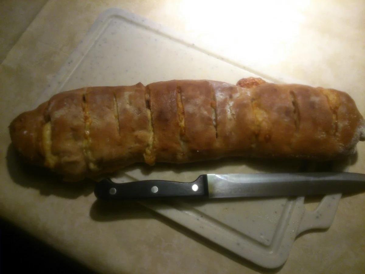 Rezept: Gefülltes Brot Bild Nr. 3329 Gefülltes Brot - Rezept - Bild Nr. 3329