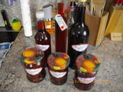 Kirschlikör, Zwetschgenlikör und Likörzwetschgen, - Rezept - Bild Nr. 3336