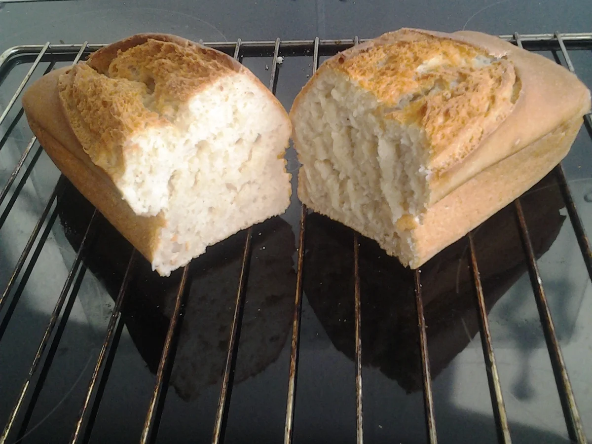 Rezept: Weißbrot mit Dinkelmehl (weizenfrei, laktosefrei) Bild Nr. 3338 Weißbrot mit Dinkelmehl (weizenfrei, laktosefrei) - Rezept - Bild Nr. 3338