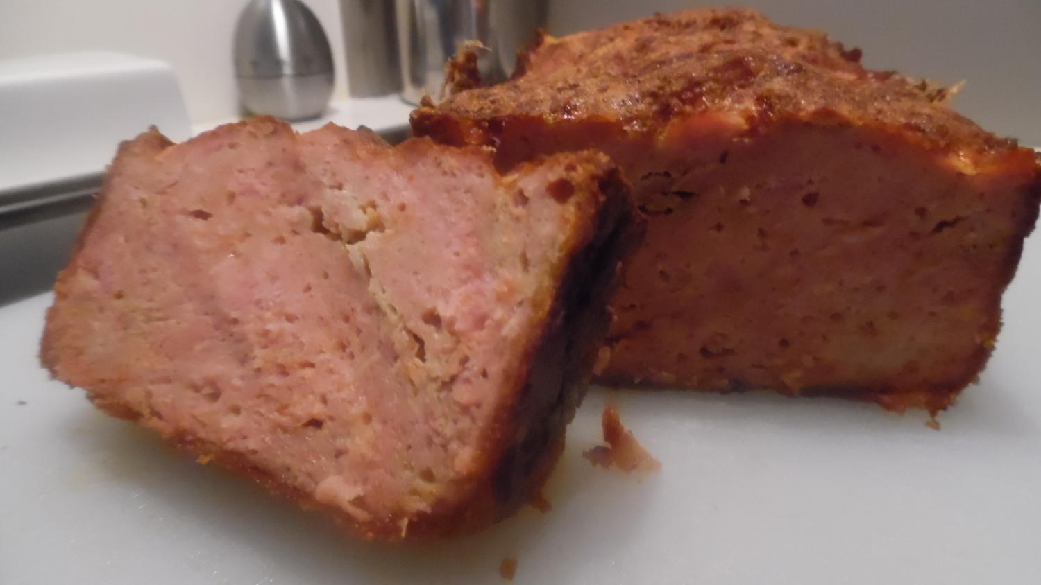 Würziger Fleischkäse (Leberkäse)