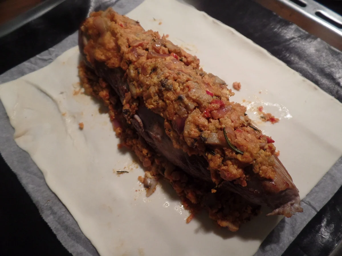 Rezept: Schweinefilet mit Champignons im Blätterteig Bild Nr. 3361 Schweinefilet mit Champignons im Blätterteig - Rezept - Bild Nr. 3361