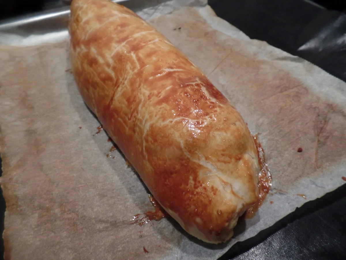 Rezept: Schweinefilet mit Champignons im Blätterteig Bild Nr. 3365 Schweinefilet mit Champignons im Blätterteig - Rezept - Bild Nr. 3365