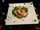 Parmesankörbchen mit Käsefondue Funghi und Polenta - Rezept - Bild Nr. 3359