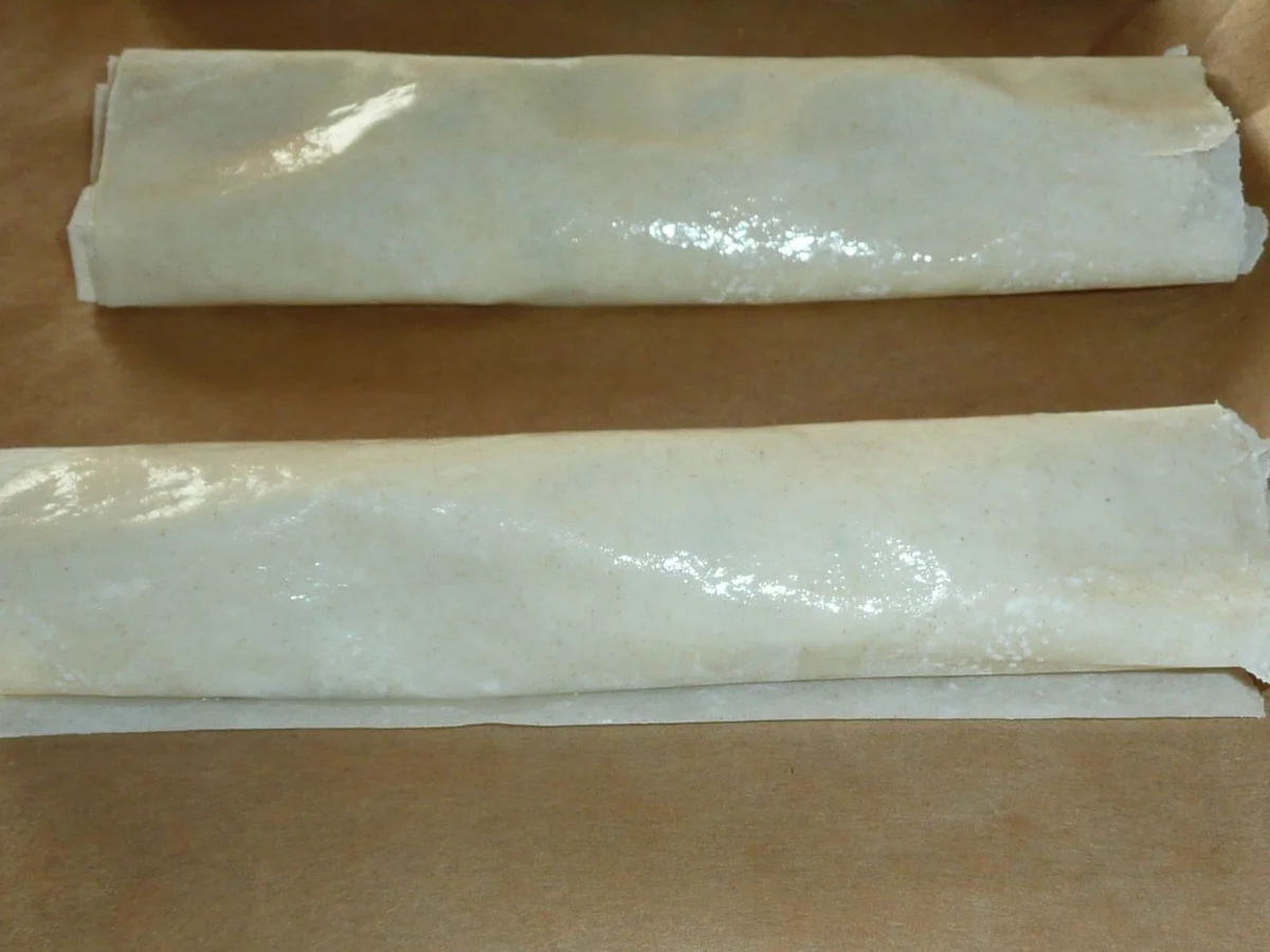 Börek mit Ziegenfrischkäse, Broccoli, Walnuss - Füllung - Rezept - Bild Nr. 3359