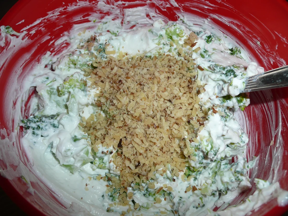 Börek mit Ziegenfrischkäse, Broccoli, Walnuss - Füllung - Rezept - Bild Nr. 3361