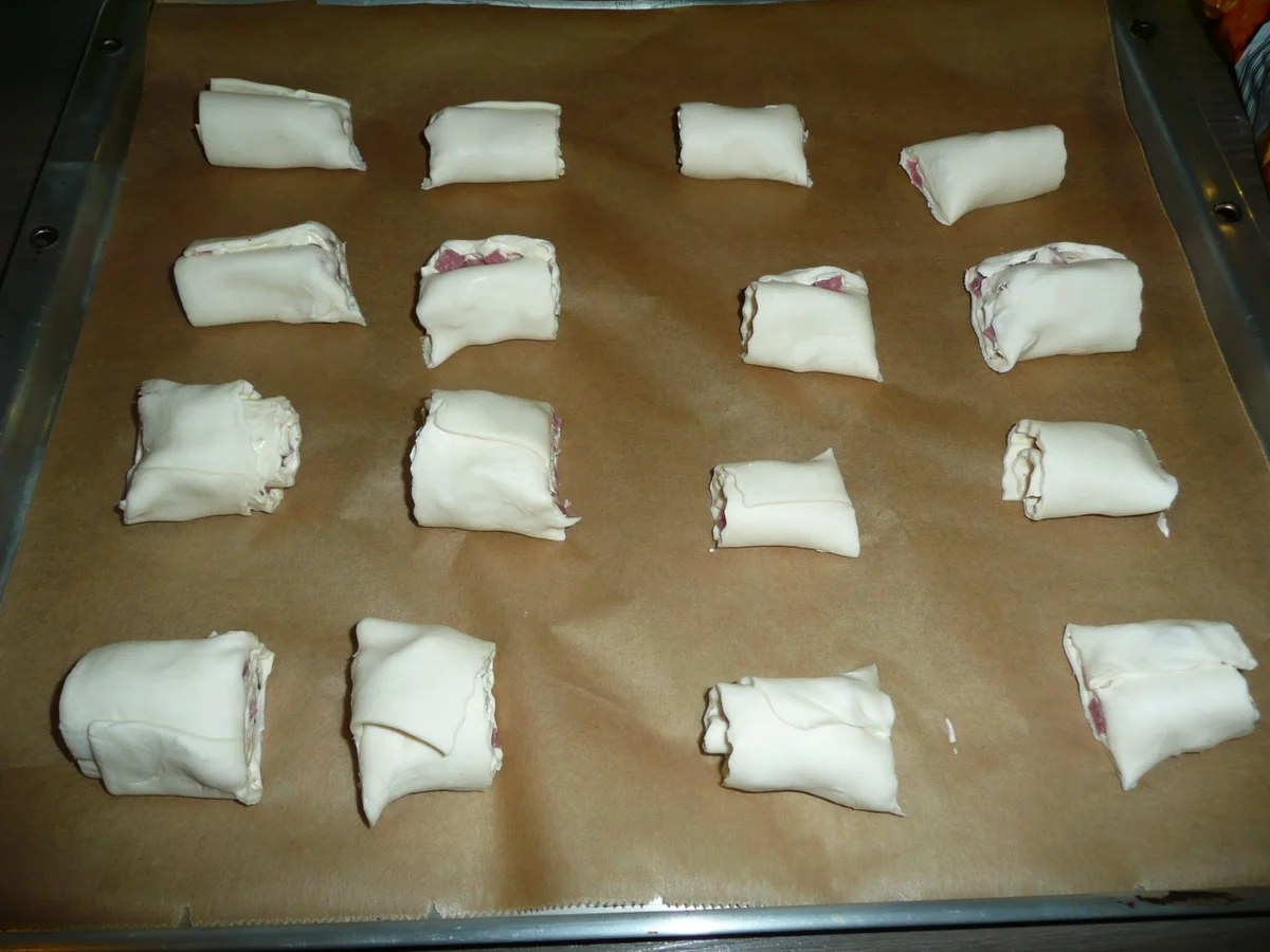 Börek mit Ziegenfrischkäse, Broccoli, Walnuss - Füllung - Rezept - Bild Nr. 3361