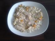 Hühnerfrikassee  (weizenfrei, laktosefrei) - Rezept - Bild Nr. 3359