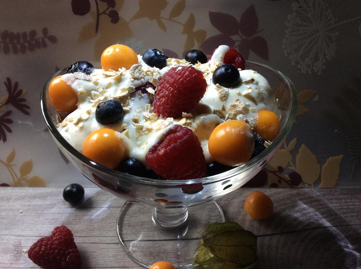 Obstsalat mit Cointreau - Rezept mit Bild - kochbar.de