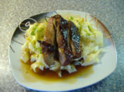 Rückwärts gebratene Putenoberkeulen - Rezept - Bild Nr. 3409