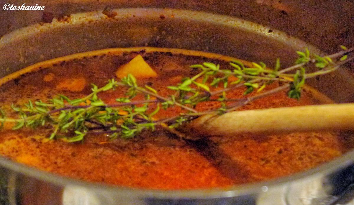 Kartoffelgulasch mit Knacker - Rezept - Bild Nr. 3422