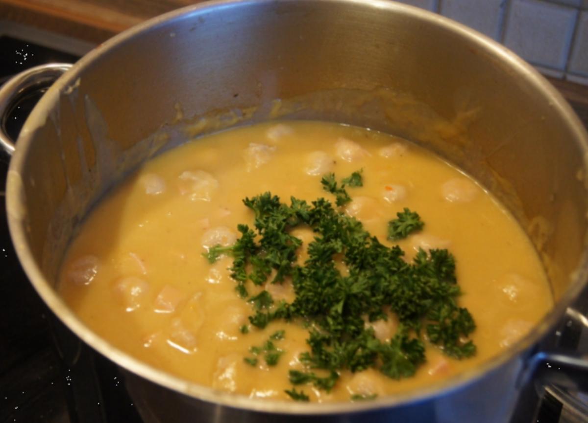 Sellerie-Kartoffel-Cremesuppe mit Einlage - Rezept - Bild Nr. 3429