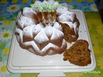 Kuchen: Schoko-Möhren-Kuchen - Rezept