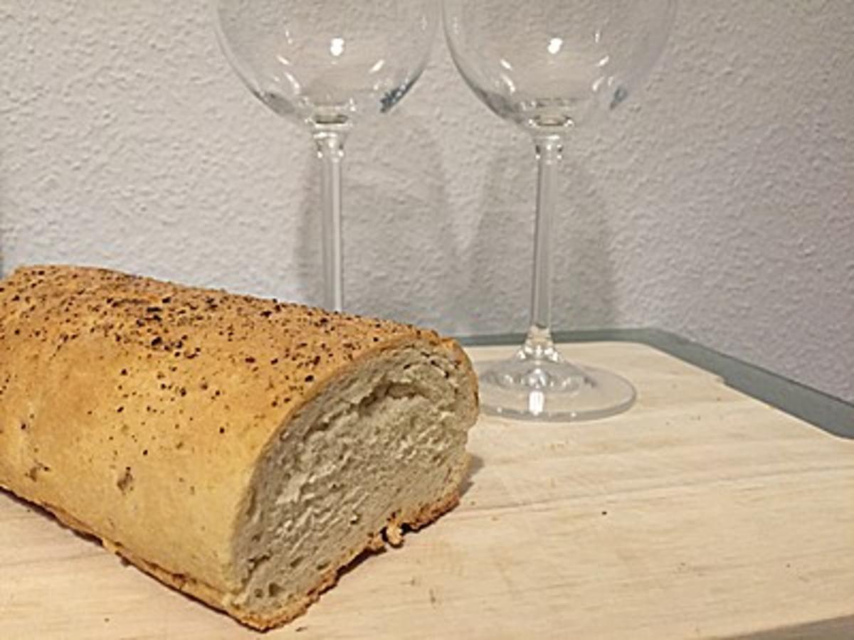 Bilder für Knuspriges Knoblauch-Baguette - Rezept