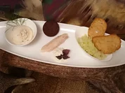 Forellenmousse an mariniertem Fenchel & Krensahne - Rezept - Bild Nr. 3416