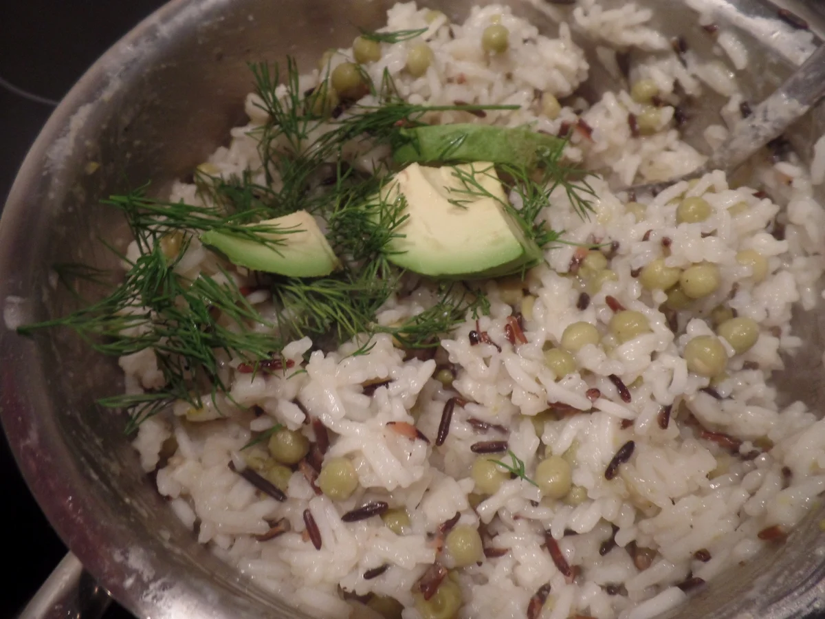 Rezept: Gemüsereis mit Lachsfilet Bild Nr. 3423 Gemüsereis mit Lachsfilet - Rezept - Bild Nr. 3423