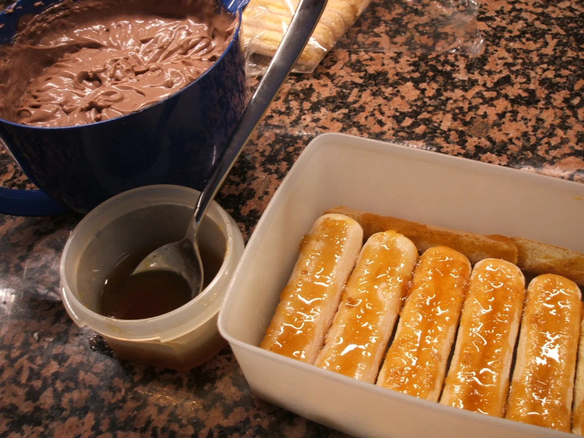 Rezept: Dessert: Schoko-Tiramisu Bild Nr. 3419 Dessert: Schoko-Tiramisu - Rezept - Bild Nr. 3419