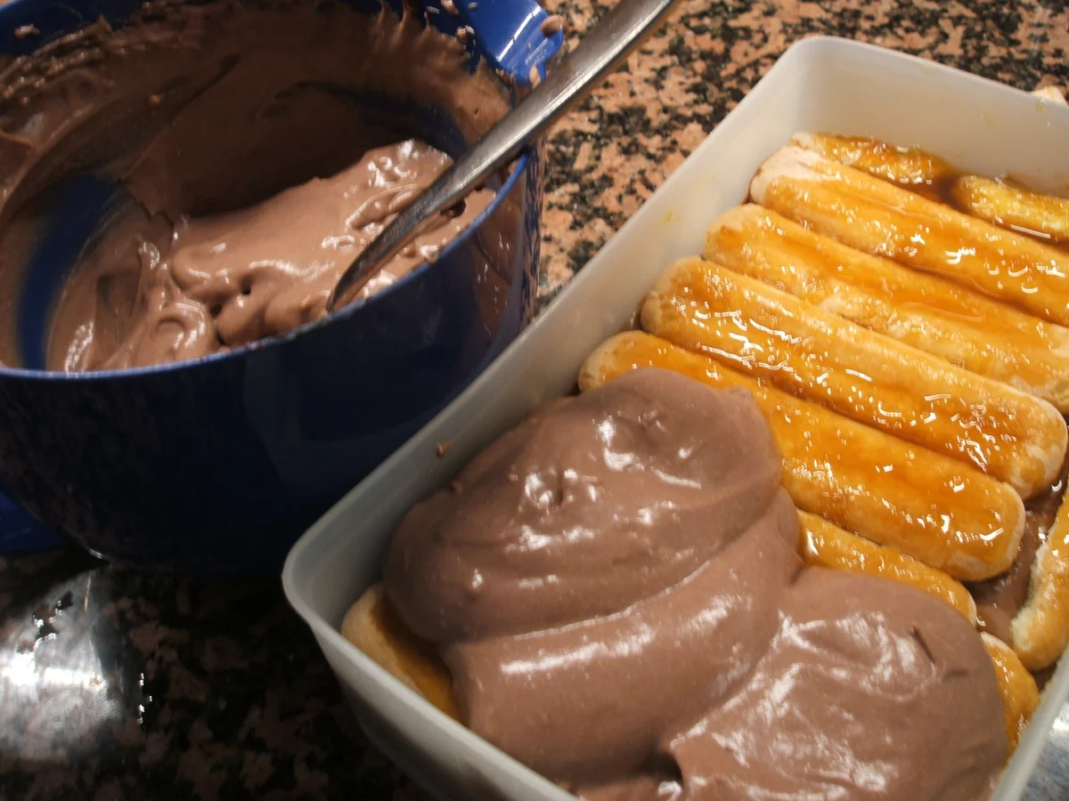 Rezept: Dessert: Schoko-Tiramisu Bild Nr. 3420 Dessert: Schoko-Tiramisu - Rezept - Bild Nr. 3420