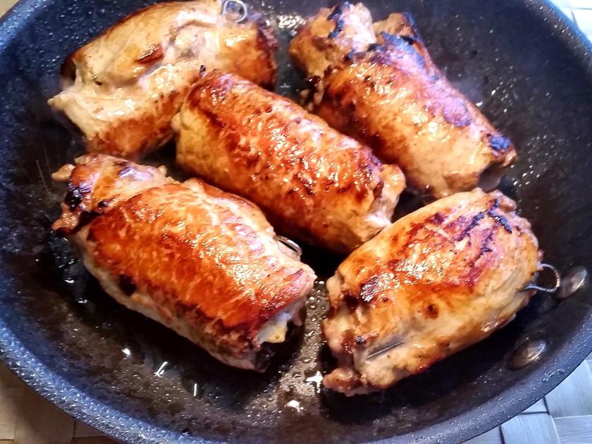 Gefüllte Schnitzel-Rouladen - Rezept mit Bild - kochbar.de