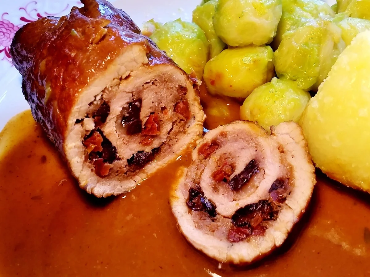 Rezept: Gefüllte Schnitzel-Rouladen Bild Nr. 3961 Gefüllte Schnitzel-Rouladen - Rezept - Bild Nr. 3961