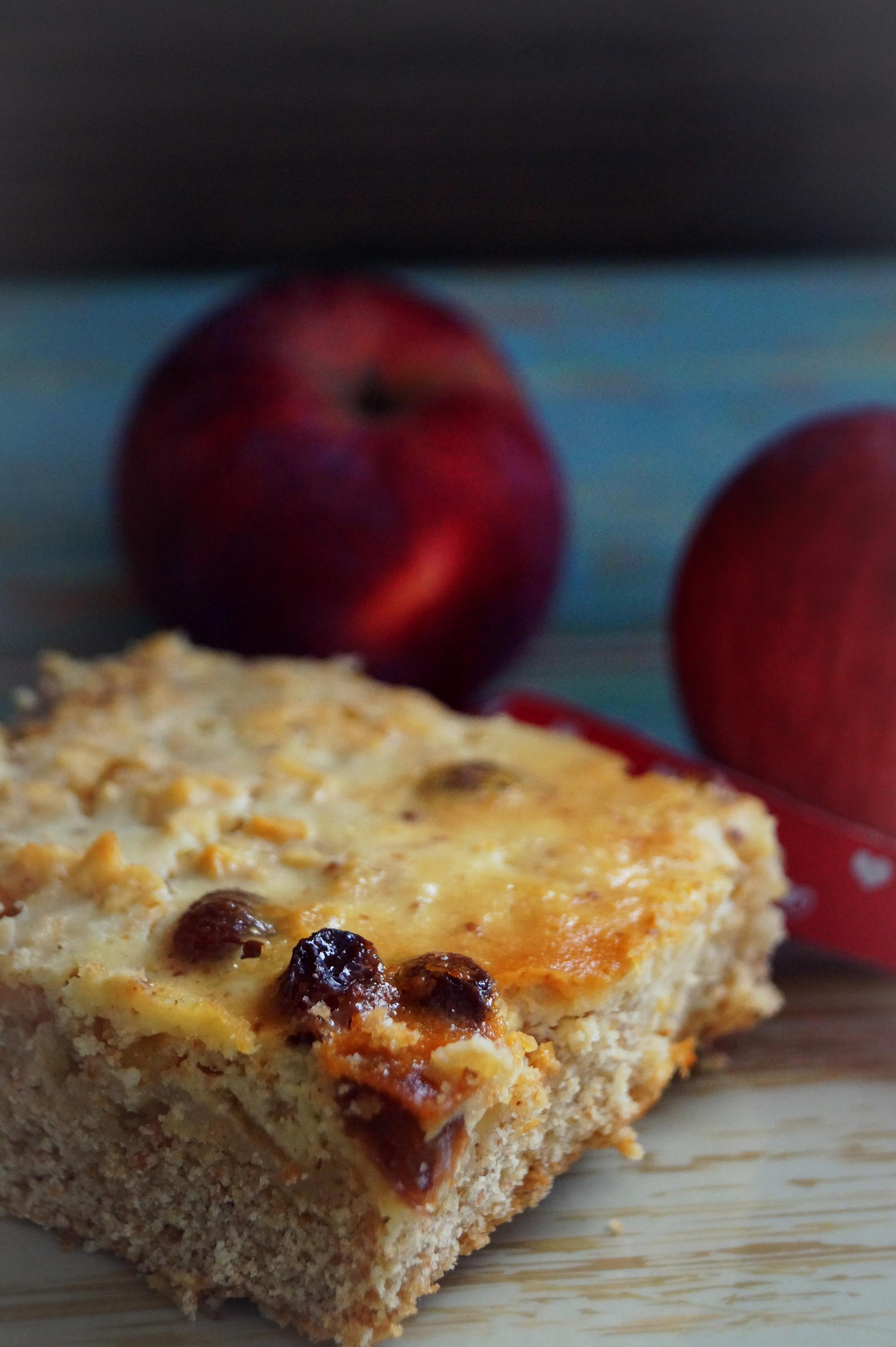 Bilder für Apfel-Kuchen vom Blech mit Marzipan-Guss - Rezept