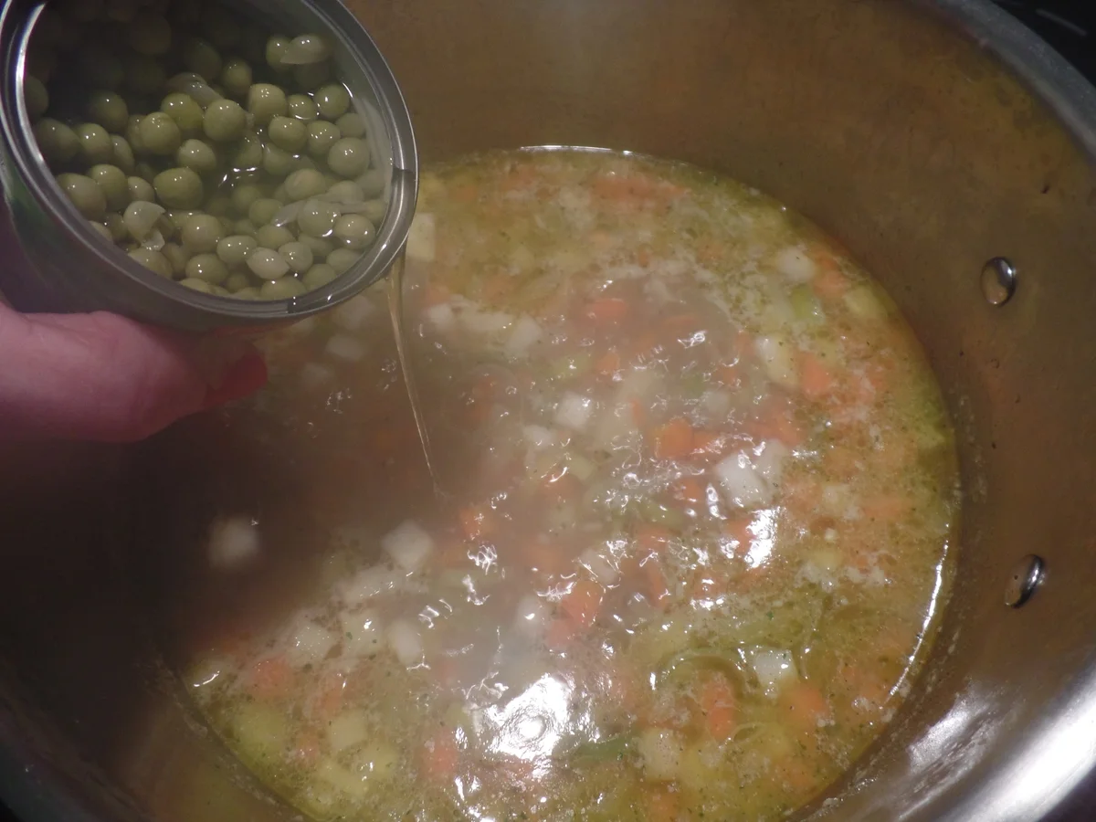 Gemüsecreme-Suppe mit Wiener - Rezept - Bild Nr. 3436