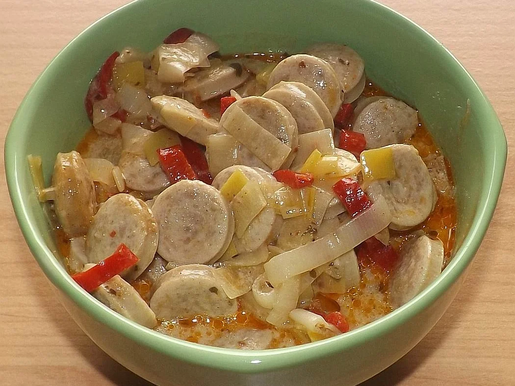 Bratwurst-Lauch-Ragout Enzauer Art  - Rezept - Bild Nr. 3431