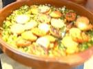 Salat aus gegrillten Süßkartoffeln - Rezept