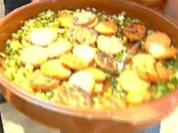 Salat aus gegrillten Süßkartoffeln - Rezept