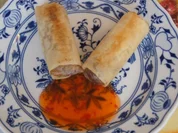 Frühlingsrollen mit pikanter Füllung - Rezept - Bild Nr. 3440