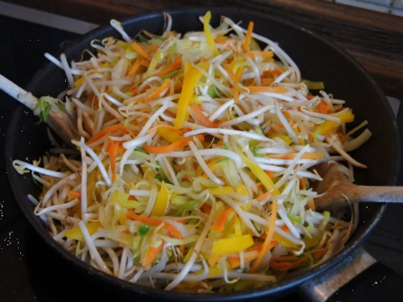 Frühlingsrollen mit pikanter Füllung - Rezept - Bild Nr. 3449