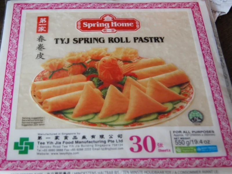 Frühlingsrollen mit pikanter Füllung - Rezept - Bild Nr. 3452