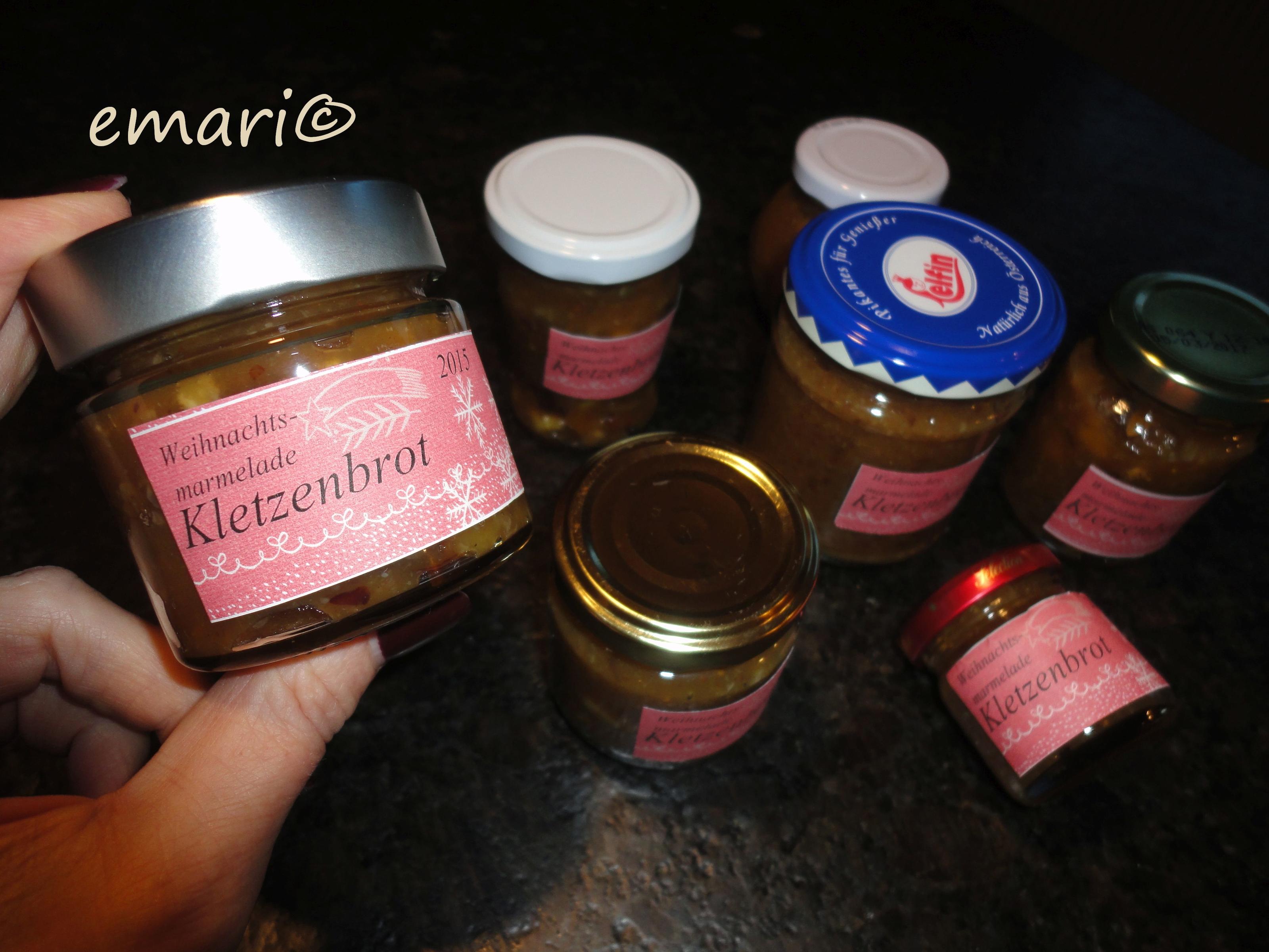 Kletzenbrot Marmelade - Rezept Eingereicht von emari