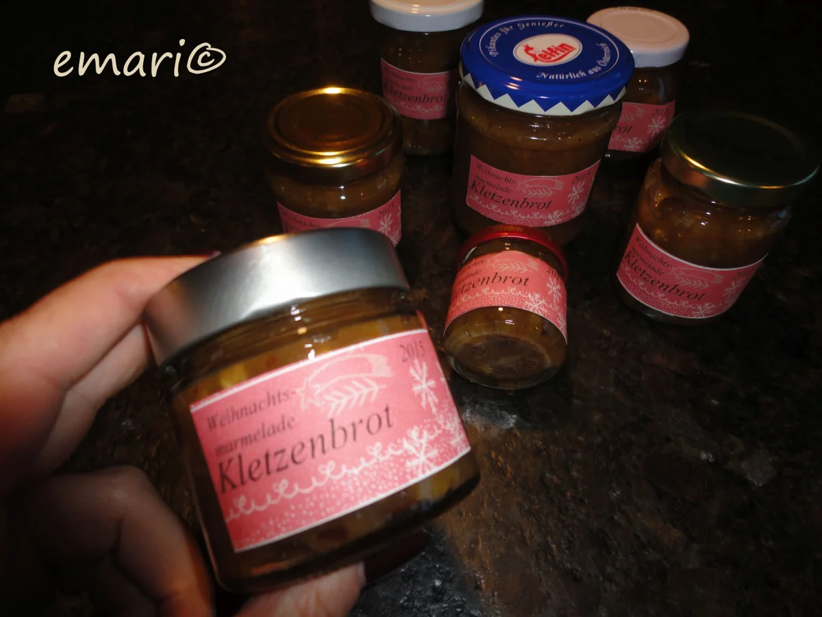 Rezept: Kletzenbrot Marmelade Bild Nr. 3460 Kletzenbrot Marmelade - Rezept - Bild Nr. 3460