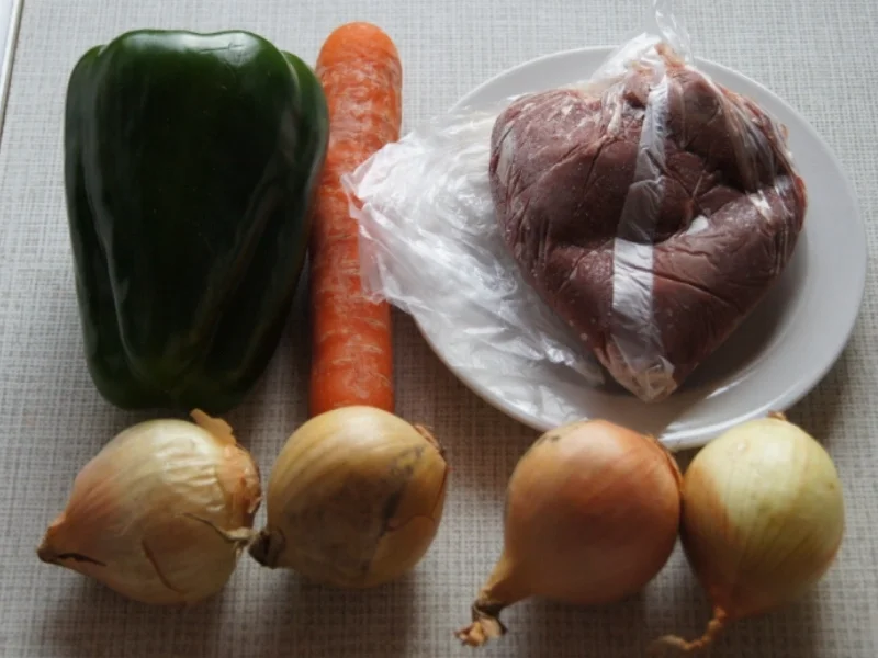 Rezept: Wok-Kalbsleber mit Gemüse und Reis Bild Nr. 3454 Wok-Kalbsleber mit Gemüse und Reis - Rezept - Bild Nr. 3454