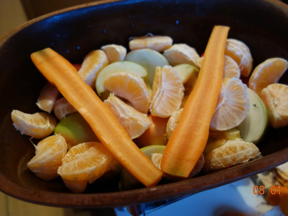 Gänsebrust mit Knochen im Römertopf - Rezept - Bild Nr. 4060