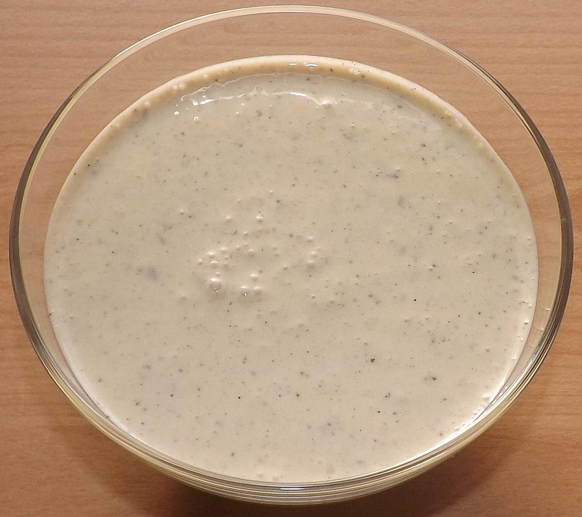 Bilder für Buttermilch-Creme fraiche-Senf-Dressing - Rezept