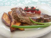 Riskierst eine dicke Rippe...mit Süßkartofelchips - Rezept - Bild Nr. 3459