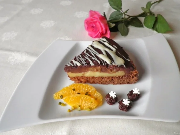 Kleine Schokoladen - Orangen - Torte - Rezept - Bild Nr. 3482