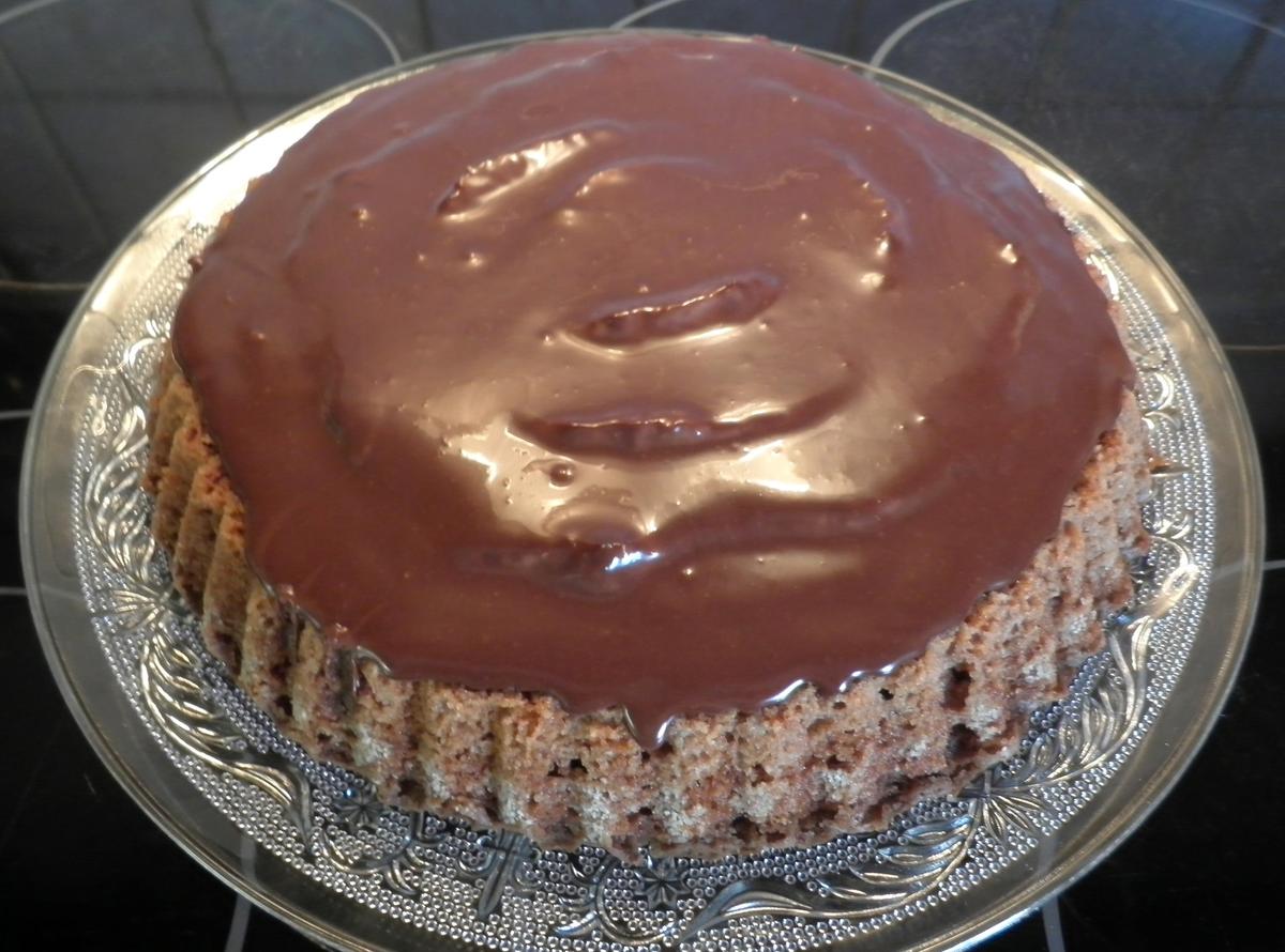 Kleine Schokoladen - Orangen - Torte - Rezept - Bild Nr. 3494