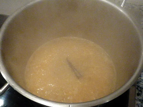 Seeteufel-Medaillons im Speckmantel mit Vanille-Knoblauch-Risotto - Rezept - Bild Nr. 3513