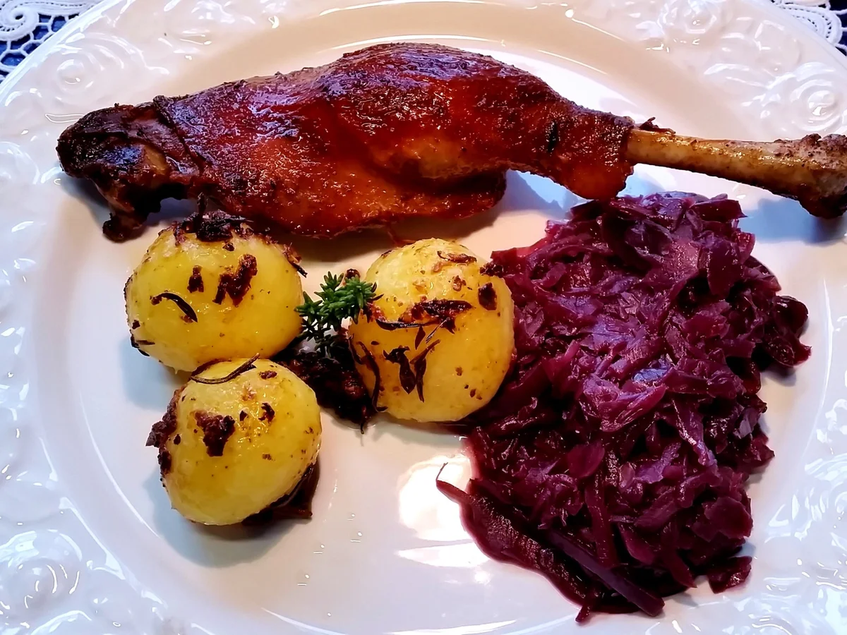 Rezept: Gänse-Pfanne Bild Nr. 3525 Gänse-Pfanne - Rezept - Bild Nr. 3525