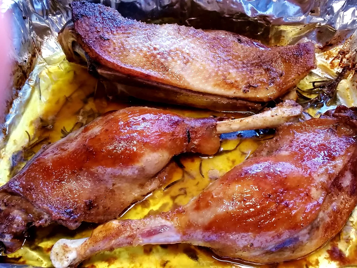 Rezept: Gänse-Pfanne Bild Nr. 3528 Gänse-Pfanne - Rezept - Bild Nr. 3528