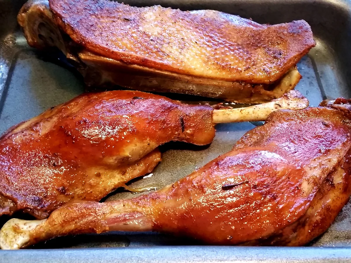 Rezept: Gänse-Pfanne Bild Nr. 3529 Gänse-Pfanne - Rezept - Bild Nr. 3529