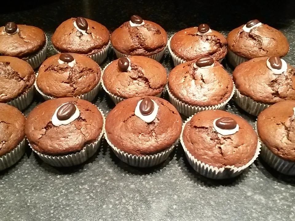 Schoko-Mokka-Muffins - Rezept - Bild Nr. 3529