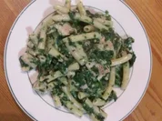 Gorgonzola-Spinat-Nudeln mit Lachs - Rezept - Bild Nr. 3529